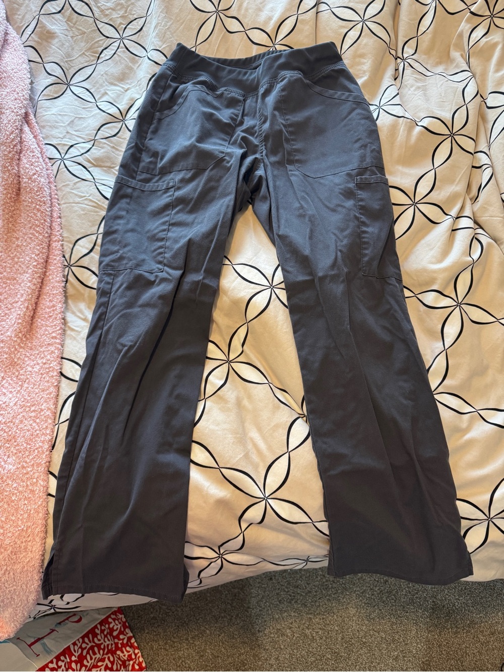 Cherokee Pewter Grey Women's Scrub Pants Style WW170